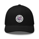 Colorful Fun Retro Style Coffee Quote Retro Trucker Hat