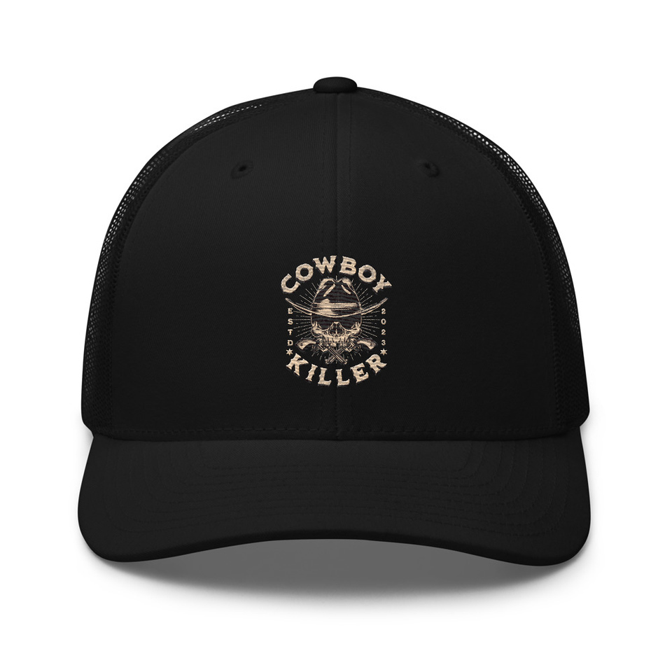 COWBOY KILLER Retro Trucker Hat