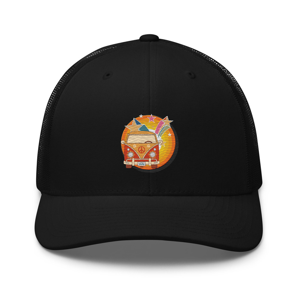 Crafted in Kittl Retro Trucker Hat