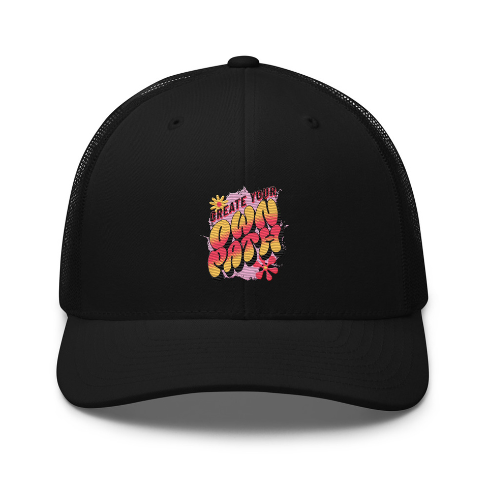 Create Your Own Path Retro Trucker Hat