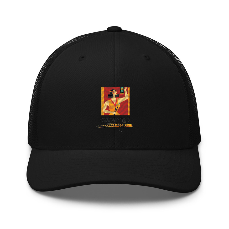 Creativity Takes Courage Retro Trucker Hat