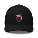 Cyber Cat - Neon Color Retro Trucker Hat