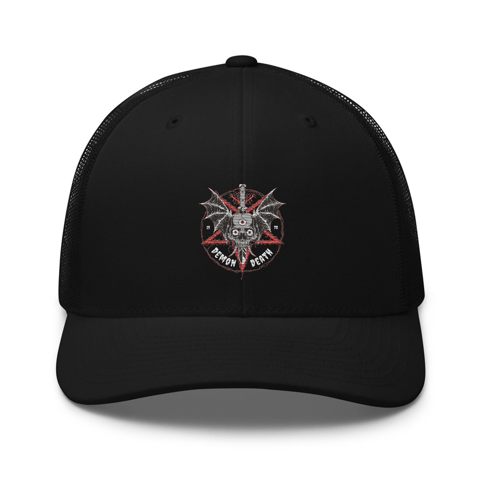 DEMON DEATH Retro Trucker Hat