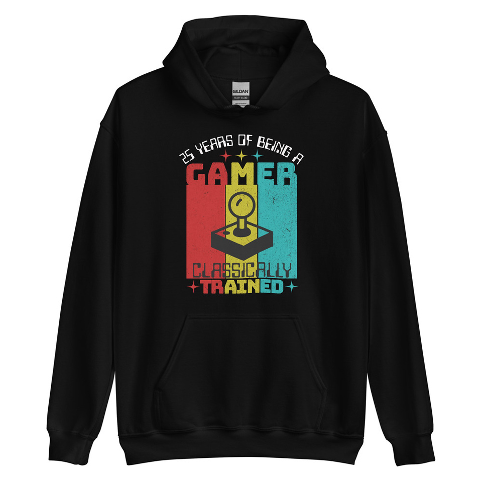 25 Years of Being A Gamer Unisex Heavy Blend Hoodie