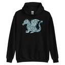A Dragon Rises - Typographic Lettering Unisex Heavy Blend Hoodie