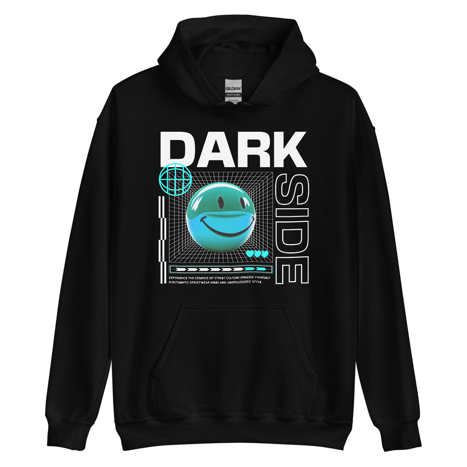 Abstract Y2K Unisex Heavy Blend Hoodie
