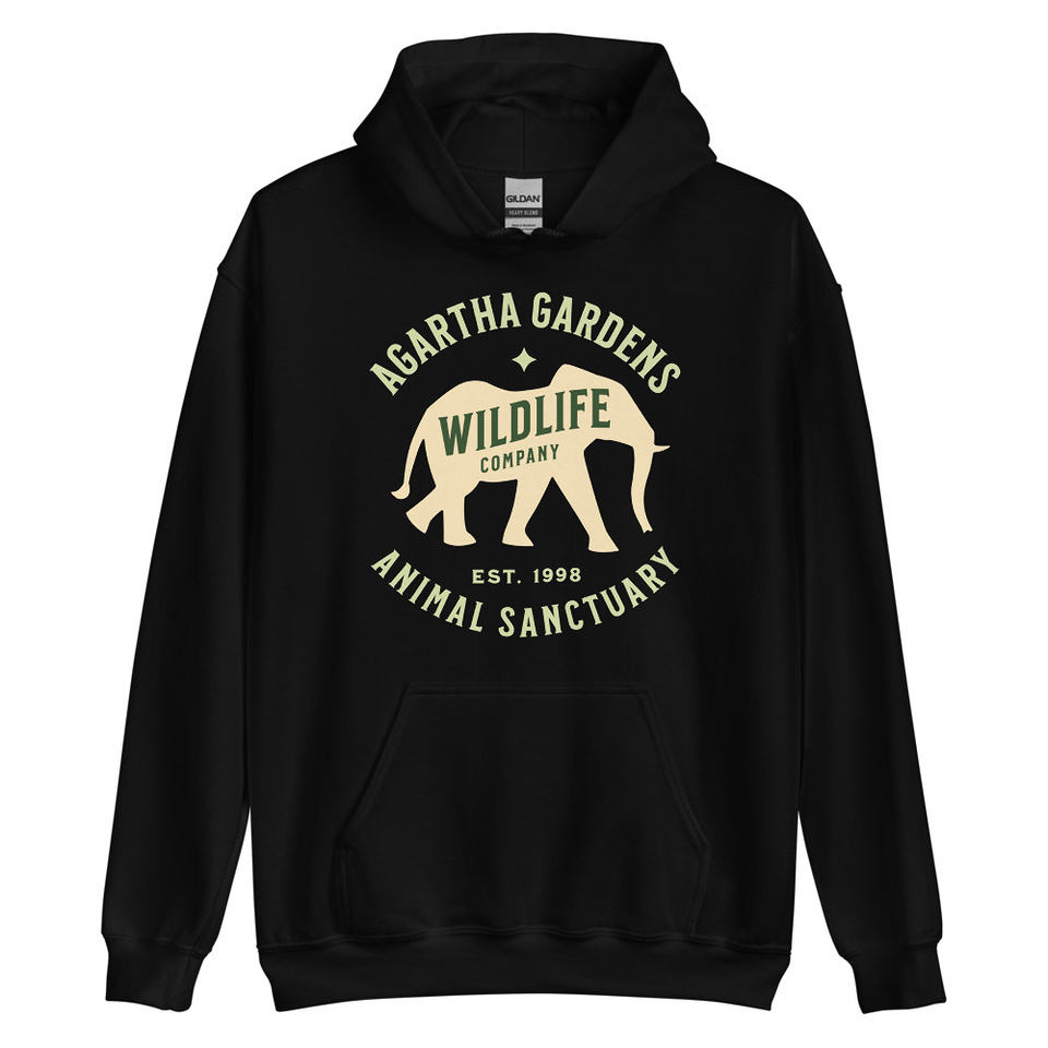 Agartha Gardens Wildlife - Animal Sanctuary Unisex Heavy Blend Hoodie