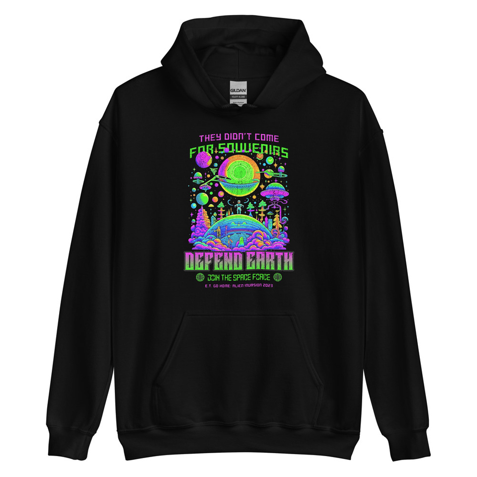 Alien Invasion Unisex Heavy Blend Hoodie