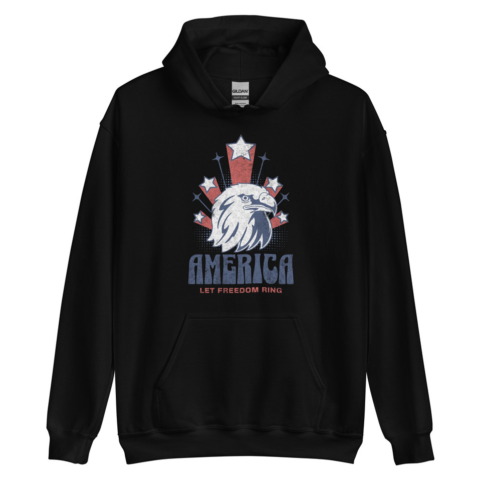 America Unisex Heavy Blend Hoodie