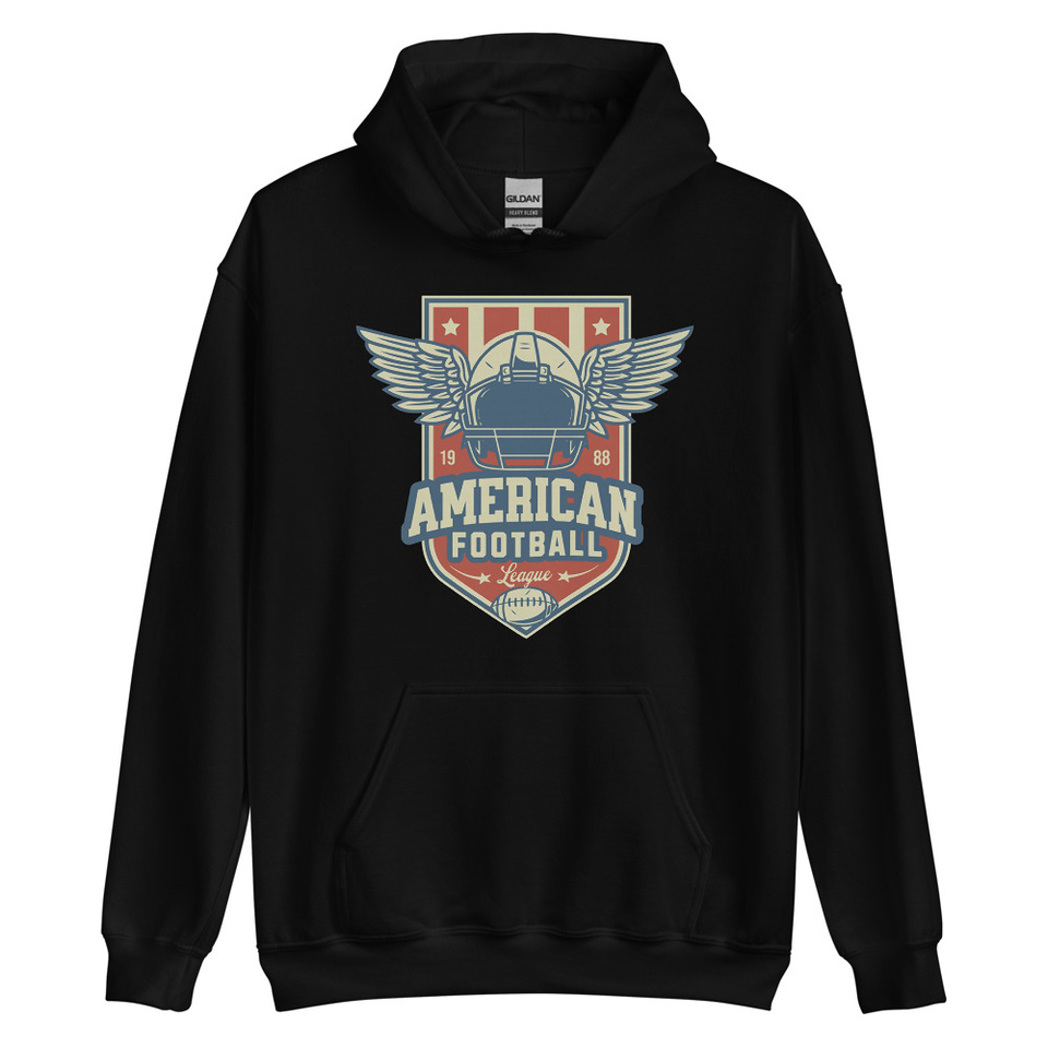 American Football League - Sports Helmet Unisex Heavy Blend Hoodie