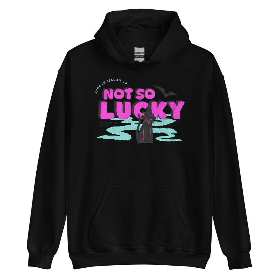 Bad Luck Kitty - Halloween Unisex Heavy Blend Hoodie