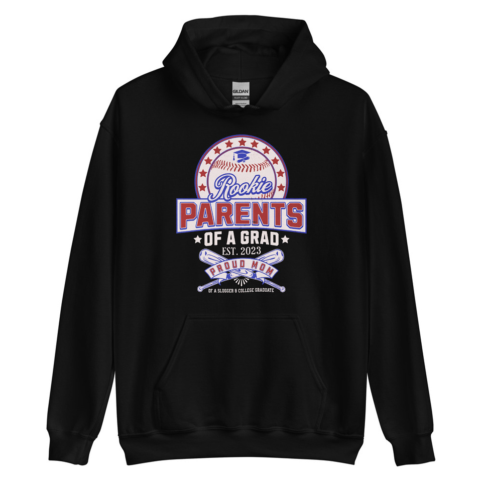 Baseball Mom Of A Graduate Unisex Heavy Blend Hoodie