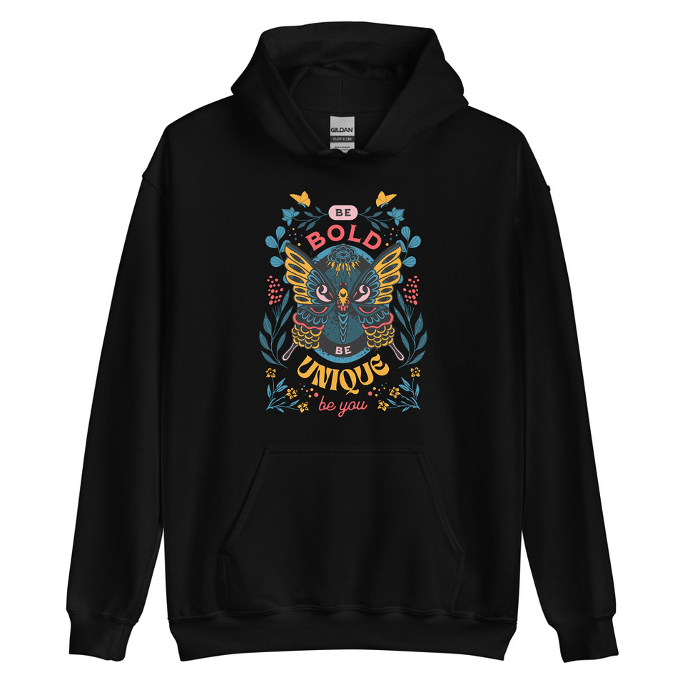 Be Bold Be Unique Unisex Heavy Blend Hoodie