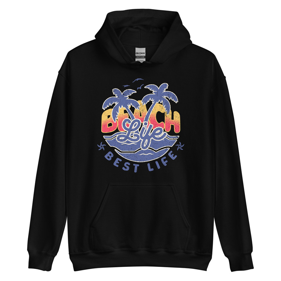 Beach Life Best Life Unisex Heavy Blend Hoodie