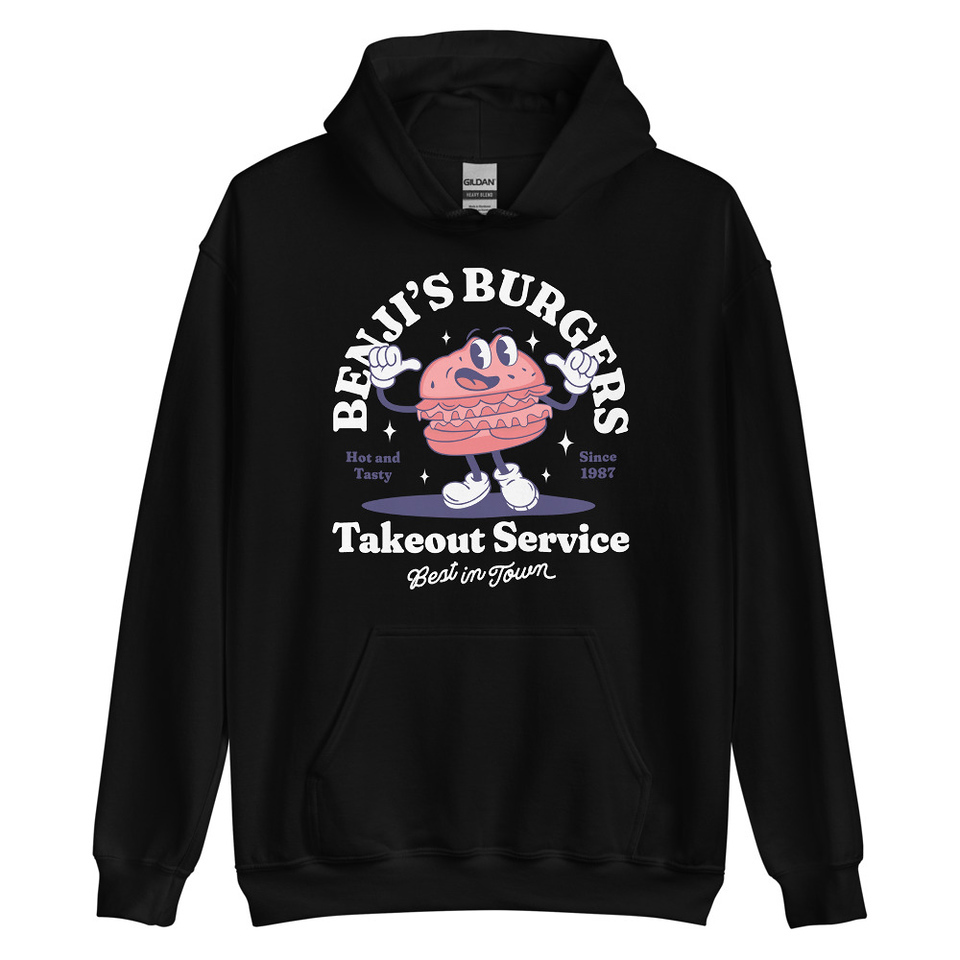 Benji's Burgers - Fast Food Unisex Heavy Blend Hoodie