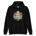 Best Daddy Ever - Cowboy Hat Unisex Heavy Blend Hoodie