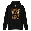 Best Mom in the World - Flowers Unisex Heavy Blend Hoodie