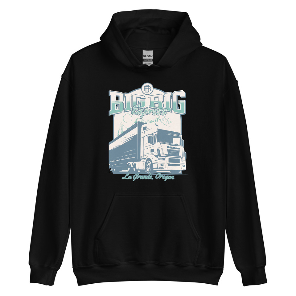 Big Rig Express Unisex Heavy Blend Hoodie