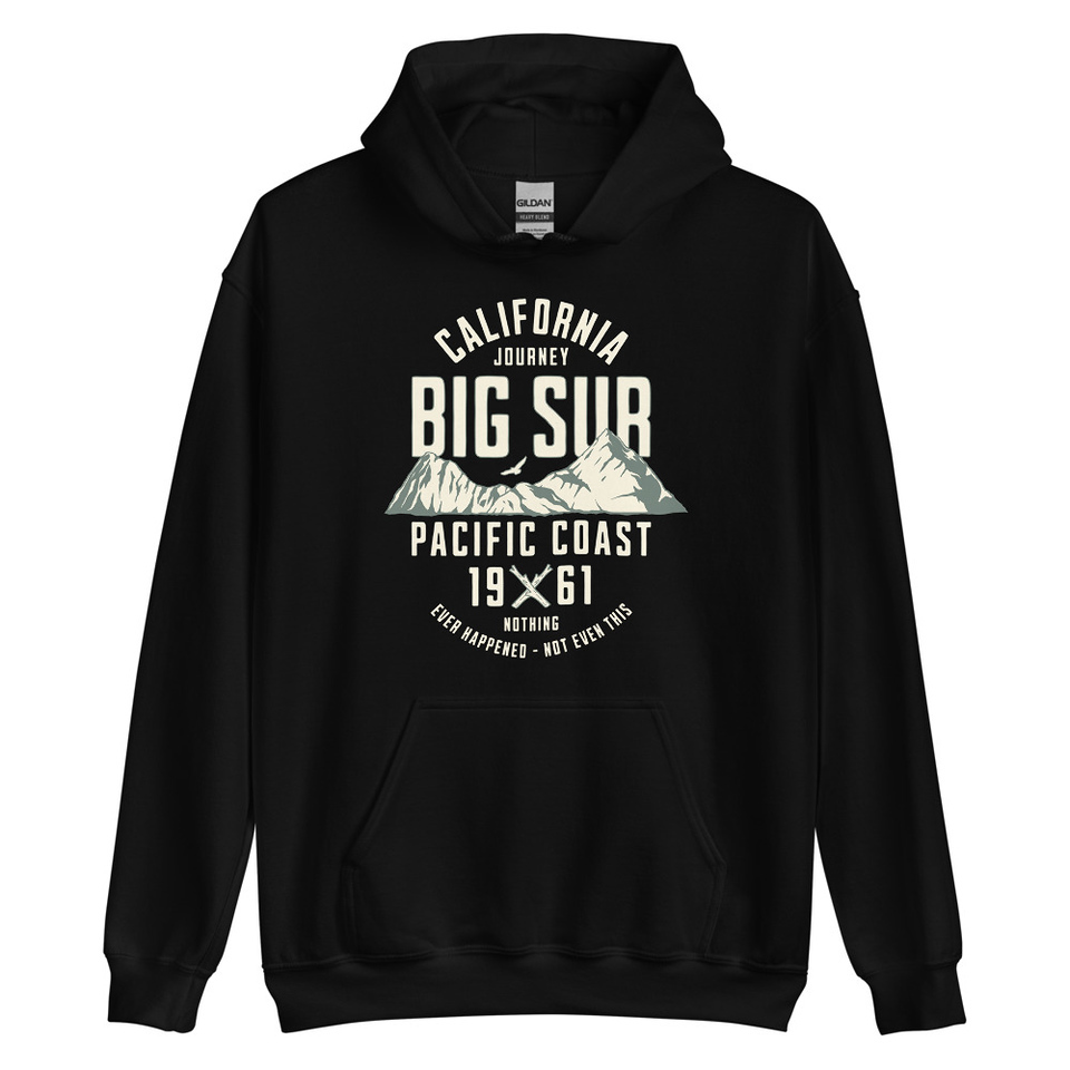 Big Sur - Outdoor Mountain Unisex Heavy Blend Hoodie