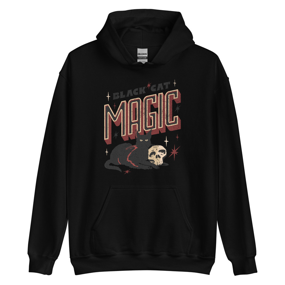 Black Cat Magic Unisex Heavy Blend Hoodie