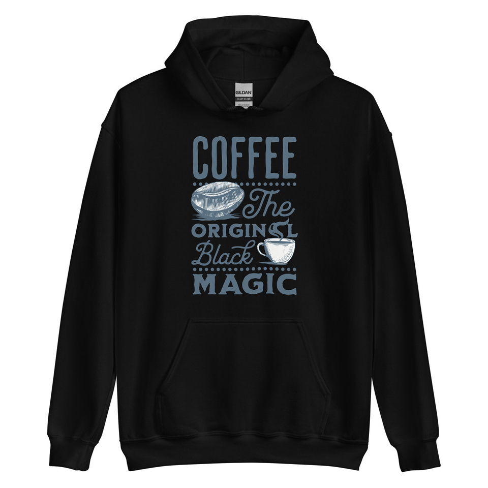 Black Magic Coffee - Simple Cup Unisex Heavy Blend Hoodie