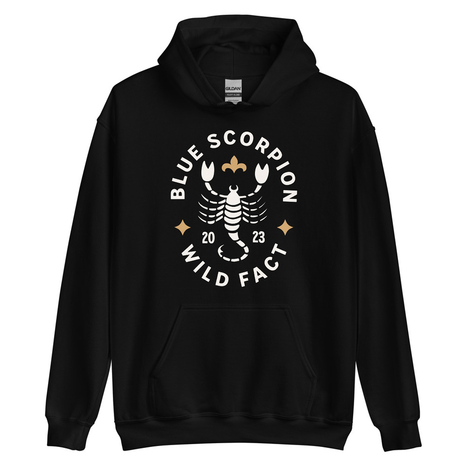 Blue Scorpion - Wildlife Animal Unisex Heavy Blend Hoodie