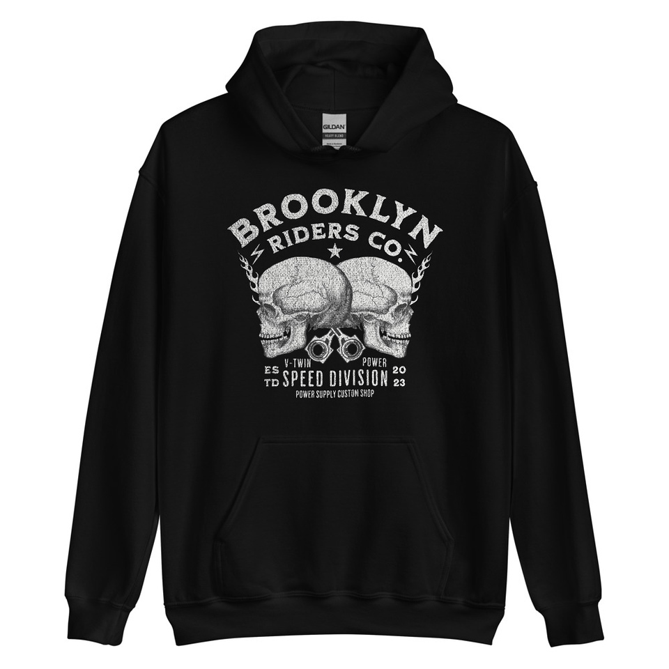 BROOKLYN NEWYOR RIDERS CO Unisex Heavy Blend Hoodie