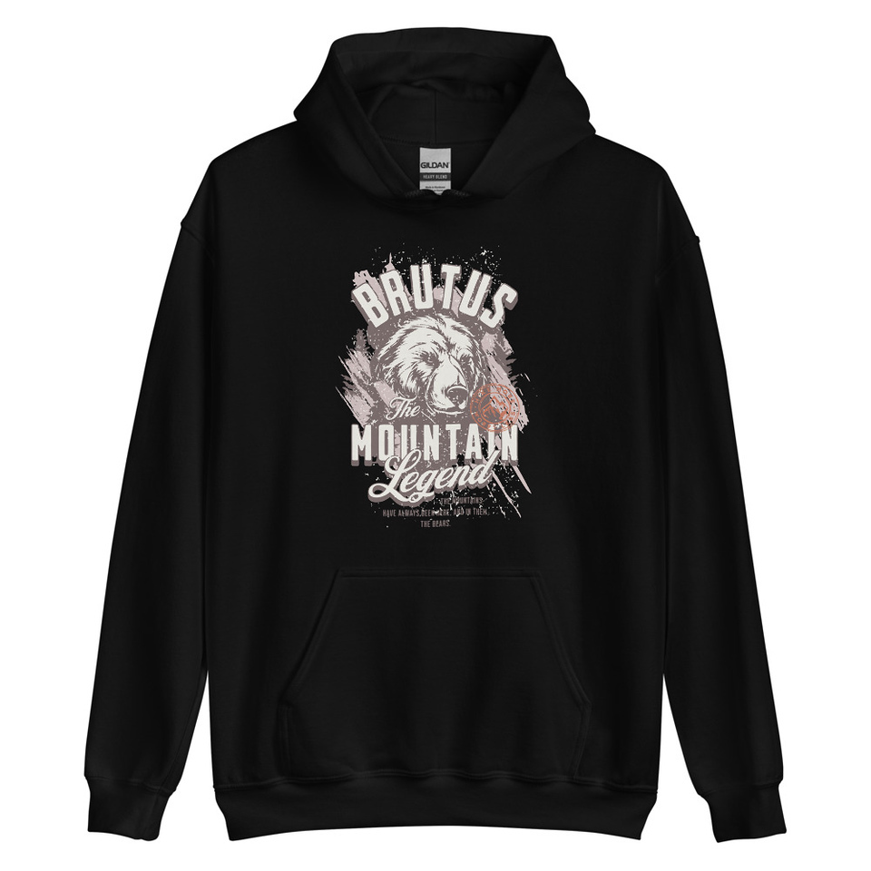 Brutus Mountain Legend Unisex Heavy Blend Hoodie