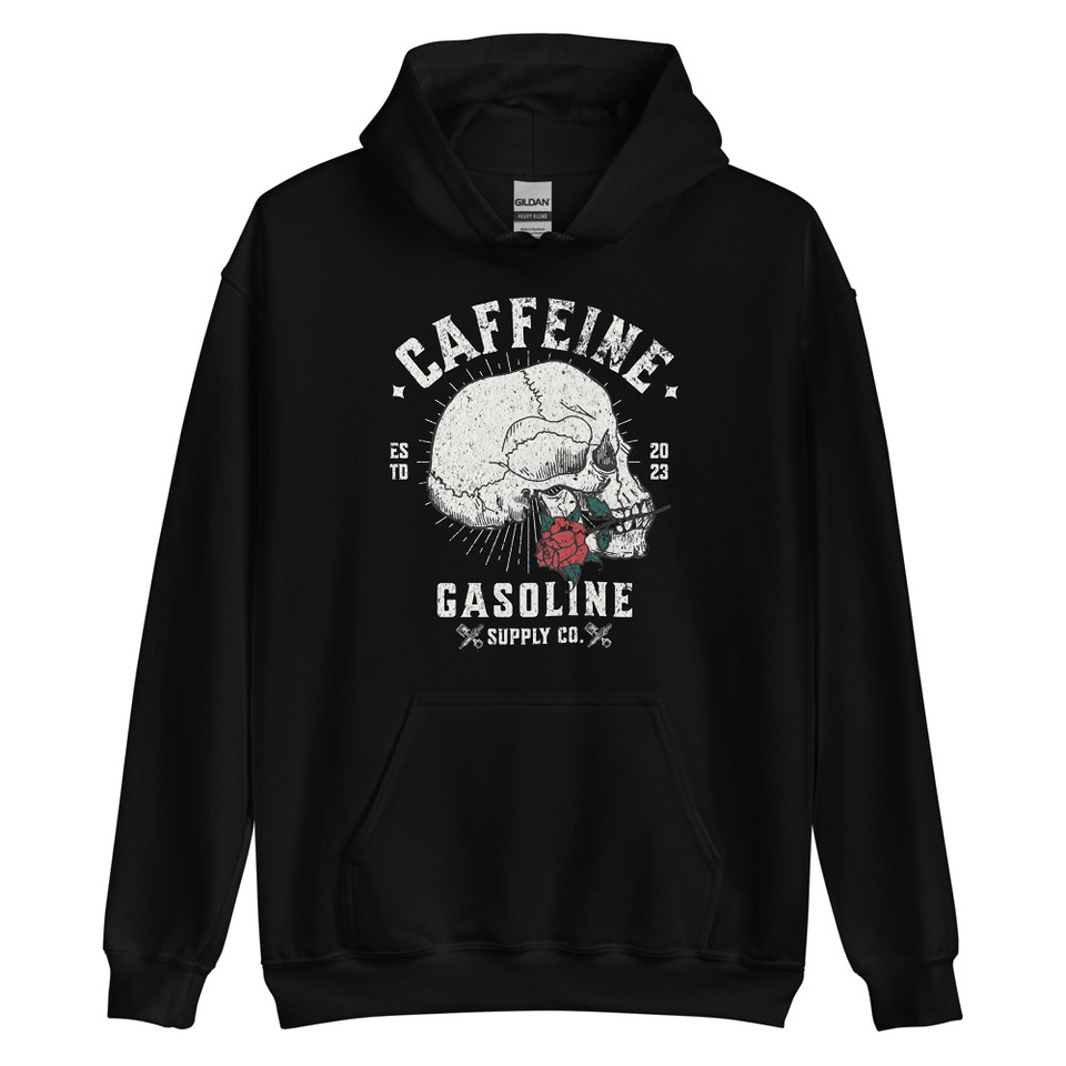 CAFFEINE GASOLINE Unisex Heavy Blend Hoodie
