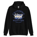 California Beach Vibes - Retro Camper Van Unisex Heavy Blend Hoodie