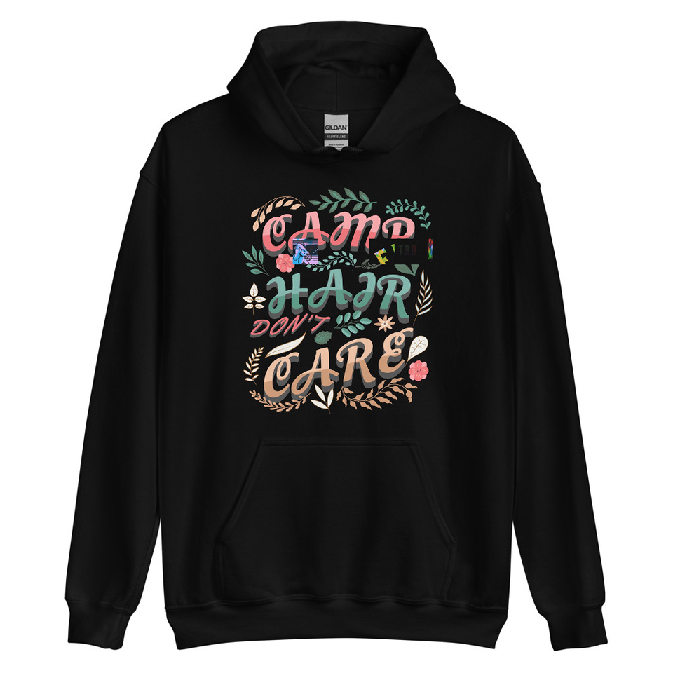 Camp Hair Don't Care Unisex Heavy Blend Hoodie