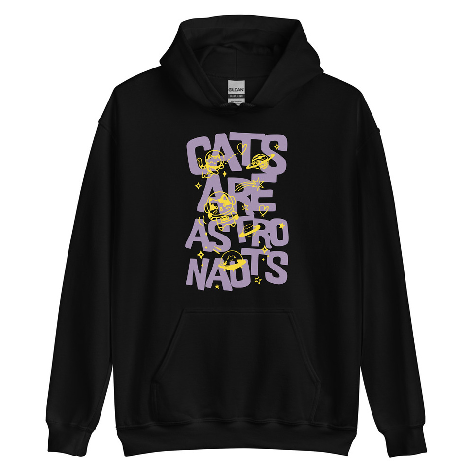 Cats are Astronauts Unisex Heavy Blend Hoodie