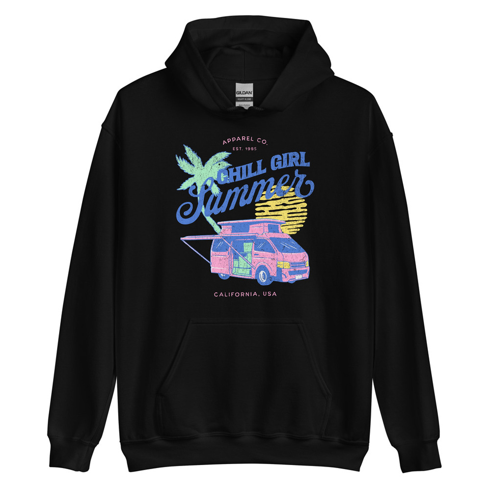 Chill Girl Summer Unisex Heavy Blend Hoodie
