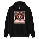 Christmas Shall Not Pass - Flaming Wizard Unisex Heavy Blend Hoodie