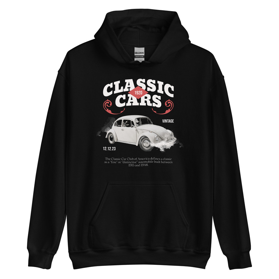 Classic Cars Unisex Heavy Blend Hoodie