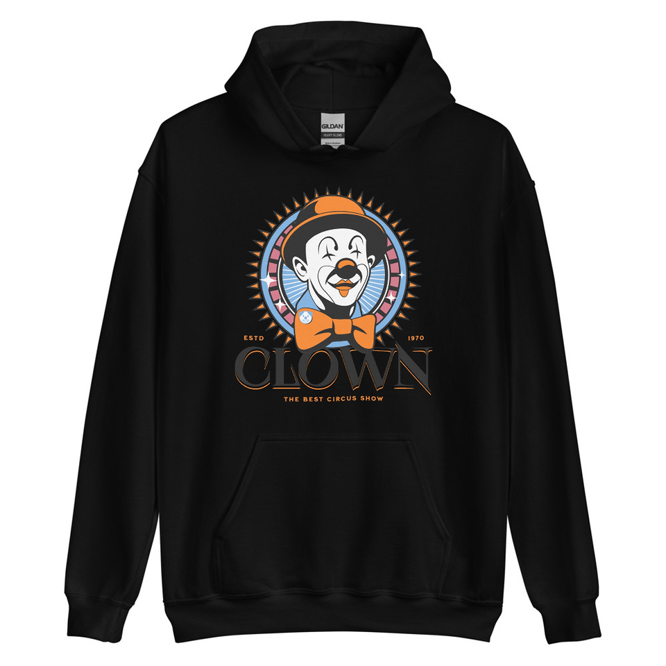 CLOWN LOGO Unisex Heavy Blend Hoodie