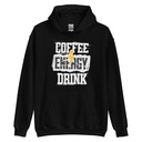 Coffee Energy Drink - Grunge Bolt Unisex Heavy Blend Hoodie