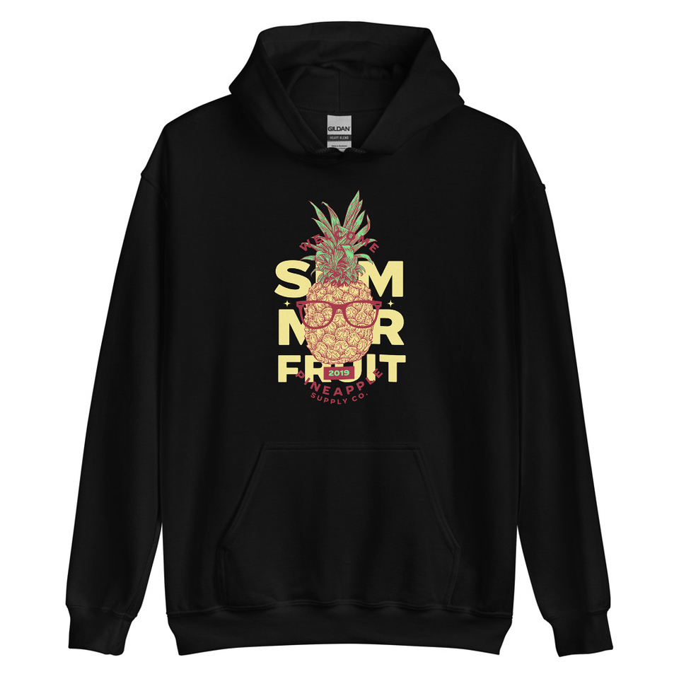 Cool Pineapple - Tropical Fruit Unisex Heavy Blend Hoodie