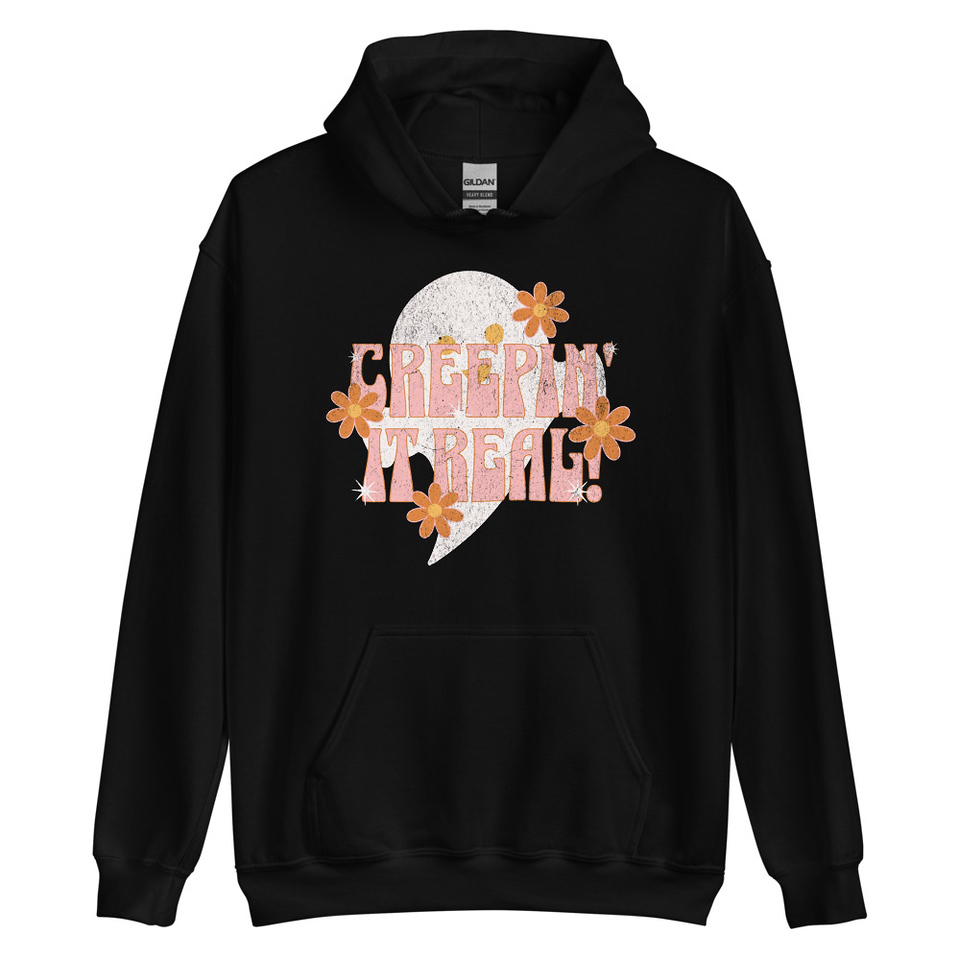 Creepin' It Real - Halloween Unisex Heavy Blend Hoodie