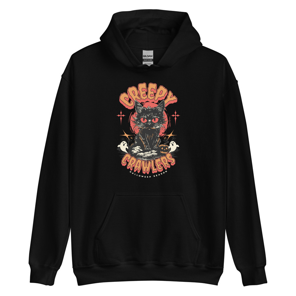 Creepy Crawlers Halloween Unisex Heavy Blend Hoodie