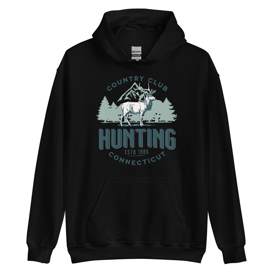Deer Hunting Country Club  Unisex Heavy Blend Hoodie
