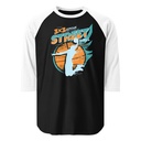 3x3 Basketball League Unisex 3/4 Sleeve Raglan Shirt