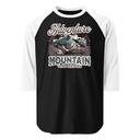 Adventure Mountain Wild Nature Unisex 3/4 Sleeve Raglan Shirt