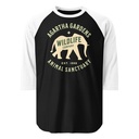 Agartha Gardens Wildlife - Animal Sanctuary Unisex 3/4 Sleeve Raglan Shirt