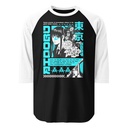 Aidoru - Japanese Anime Girl Unisex 3/4 Sleeve Raglan Shirt