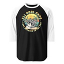 All Cool Cats - Sunset Beach Unisex 3/4 Sleeve Raglan Shirt