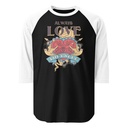 Always Love Yourself - Retro Inspirational Quote Unisex 3/4 Sleeve Raglan Shirt