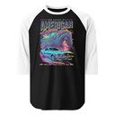 American Legend Unisex 3/4 Sleeve Raglan Shirt