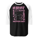 Amor Unisex 3/4 Sleeve Raglan Shirt