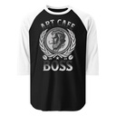 ART CAFE - BOSS Unisex 3/4 Sleeve Raglan Shirt